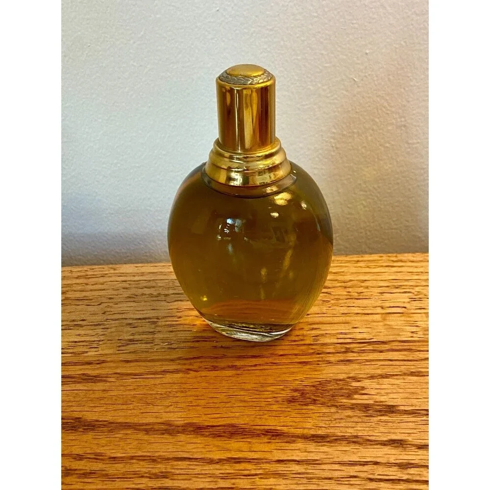 VTG Savage Cologne By Panco LTD 4.25 oz (No Box) Gold Glass Original Rare